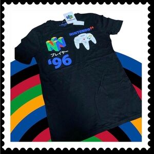 Vintage Nintendo 64 collectible Retro N64 Officially Licensed Gamer Graphic Tee